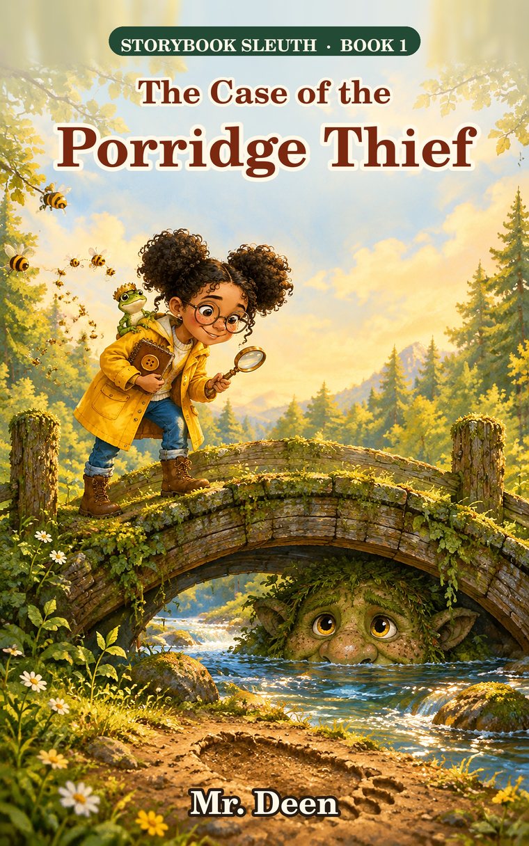Cover of Storybook Sleuth: The Case of the Porridge Thief by Mr. Deen